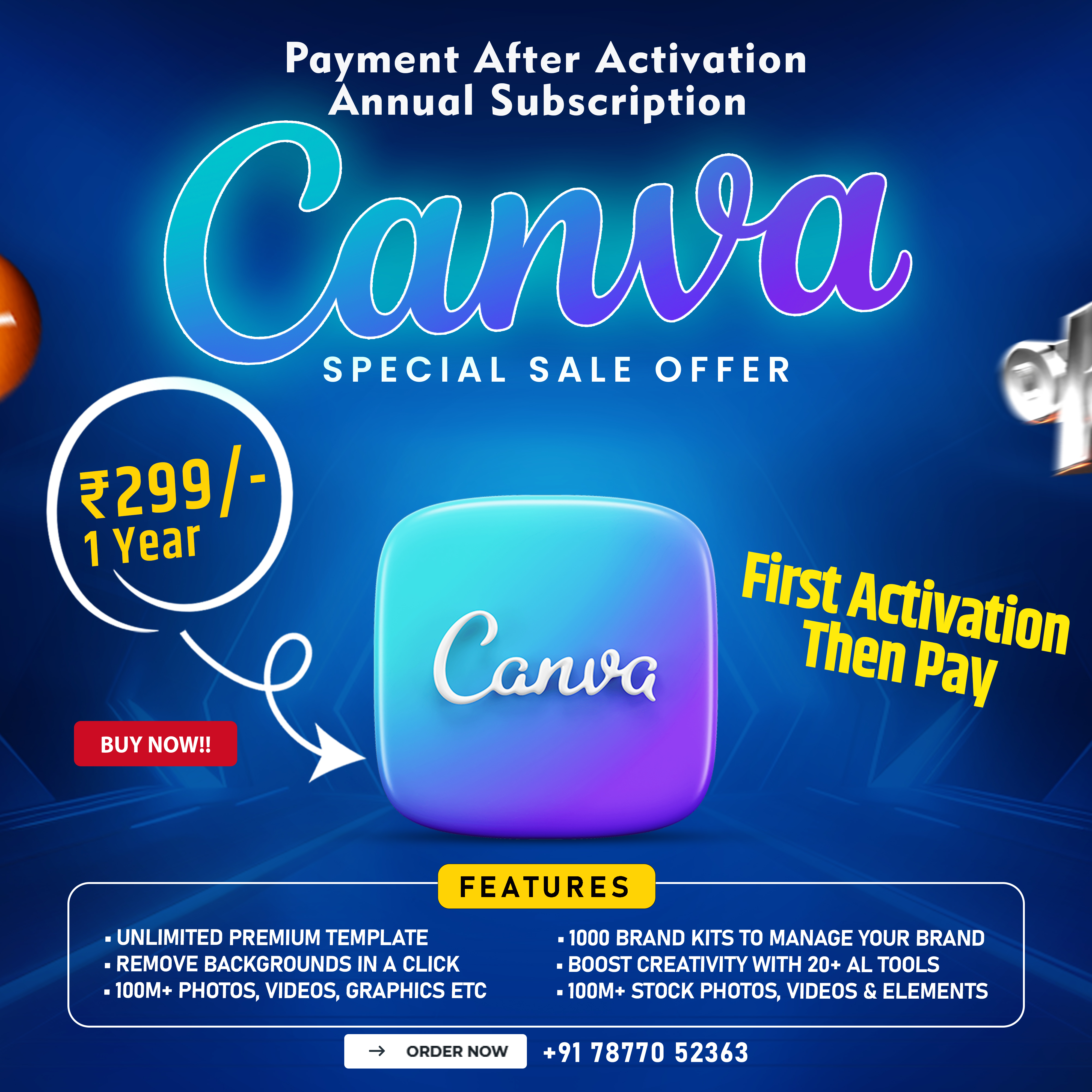 Buy Canva Pro 1-Year Subscription | Best Price & Instant Access